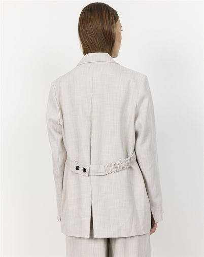 Leveté Room - Kanya 1 Blazer - Silver Cloud Melange